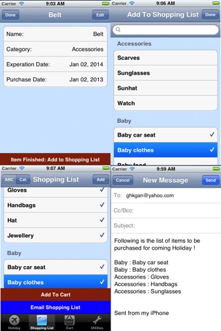 Holiday & Travel Checklist screenshot 3