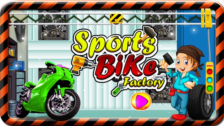 Sports Bike Factory – Build motorcycle in this mechanic garage game for kids