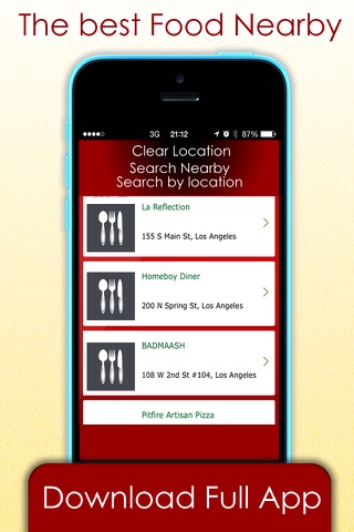 Food Restaurants & Bars finder - Find where to eat at my current location and more screenshot 2