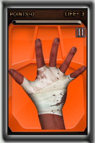 Jail Prison Finger Knife agility : The inmate bloody game - Free Edition screenshot 2