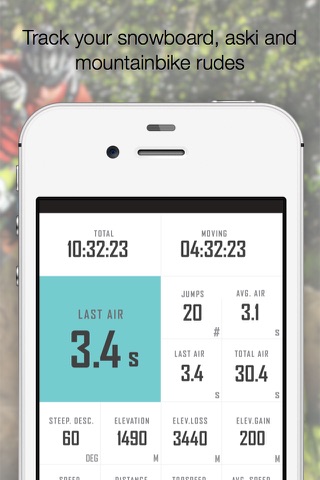 Gravatron - Ski, Snowboard & Mountainbike Tracker screenshot 2