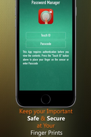 Best Fingerprint Password Manager With Secret Passcode - to Keep Secure Your Digital Vault screenshot 4