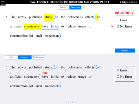 IPALS SAT Grammar: Writing test prep, English rules, college admission screenshot 4