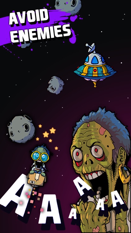 FreeZom - Flying Adventure of Zombie screenshot-3