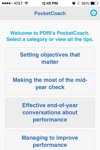 PerformanceFIT PocketCoach screenshot 3