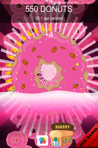 Donut Click Mania FREE - Crazy Crash Tapping Madness screenshot 4