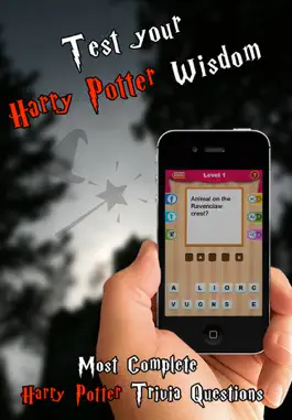 Game screenshot Trivia for Harry Potter Fans -  Hogwarts School of Witchcraft Quiz edition apk