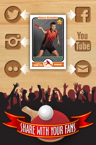 Table Tennis Card Maker - Make Your Own Custom Table Tennis Cards with Starr Cards screenshot 4