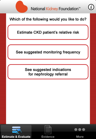 Relative Risk, Monitoring and Nephrology Referral in Patients with CKD screenshot 2