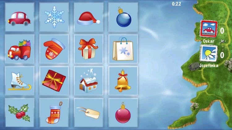 Concentration Cards Matching Game: Find Pairs & Train Your Memory Skills if you're preschoolers, schoolchildren, adults or seniors suitable from 2 to 100 years - for iPad 1, 2, 3, 4 and iPhone 3, 4, 5 HD screenshot-4