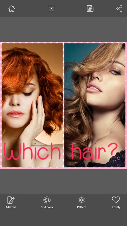 CamChoice - Put 2 Pics after you makeup to ask your friends for Instagram free