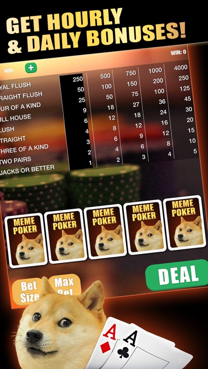 Funny Memes Video Poker - Wild Casino Meme Cards & Bonus Chips!