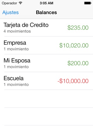 Balances - Simple Expense Tracker screenshot 2