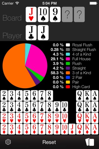 Poker Odds Calculator screenshot 2