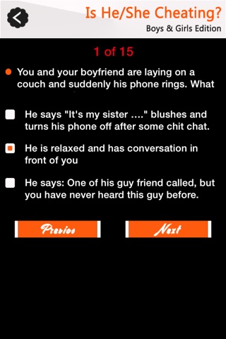 Is Your Girlfriend or boyfriend Cheating You ? screenshot 3