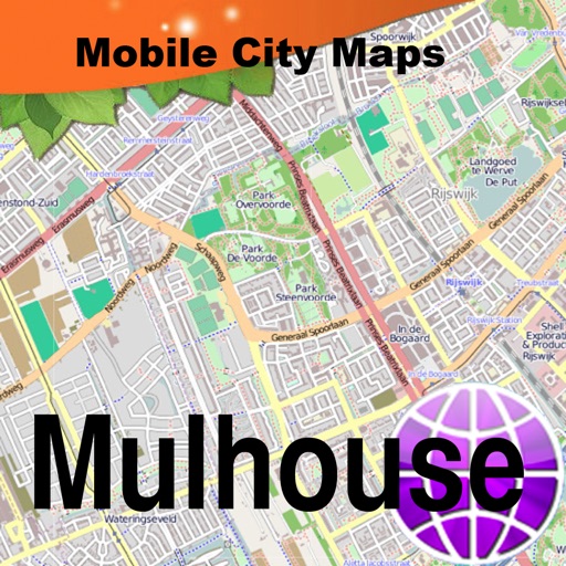 Mulhouse Street Map icon