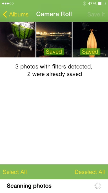 FilterKeeper - Saving filter effects within photos