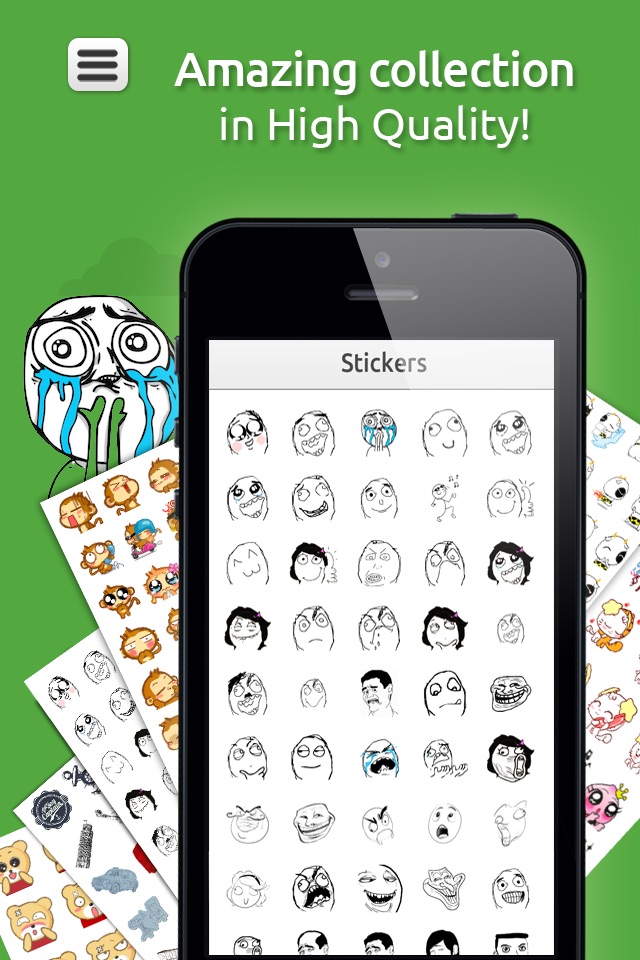 Stickers for Hangouts FREE Edition screenshot 3