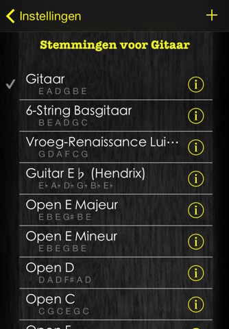 PerfectTune - the Ultimate String Tuner screenshot 2