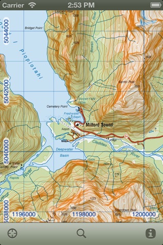 MapApp NZ South Island screenshot 3