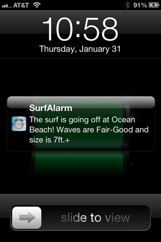 Surf Alarm screenshot 2