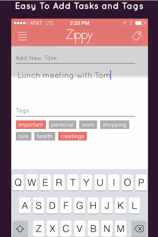 Zippy - Tasks and Reminders screenshot 4