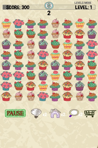 Cupcaker - Match Three Cupcakes - FREE Tap Puzzle Fun screenshot 4