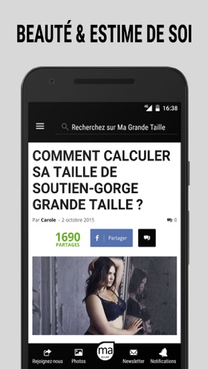 Ma Grande Taille - mon magazine grande taille(圖3)-速報App