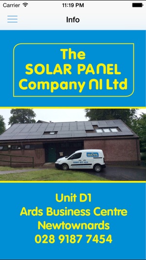 Solar panel Company NI