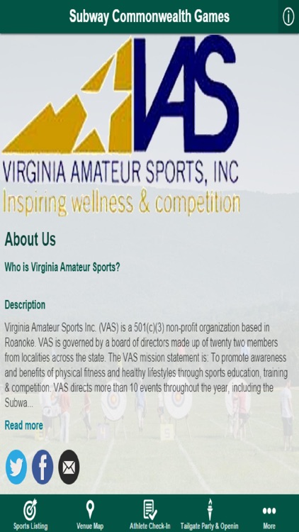 Virginia Amateur Sports