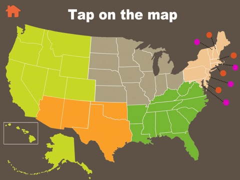 iLearn US States and Capitals screenshot 2