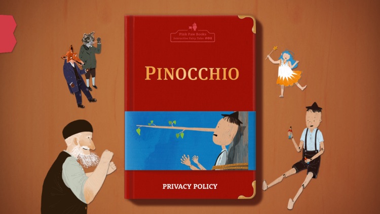 Pinocchio - Pink Paw Books Interactive Fairy Tale Series