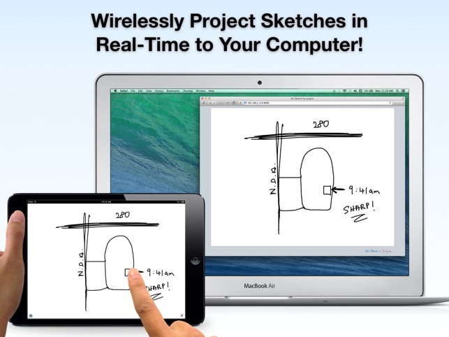 Air Sketch Free: Wireless Smart Whiteboa