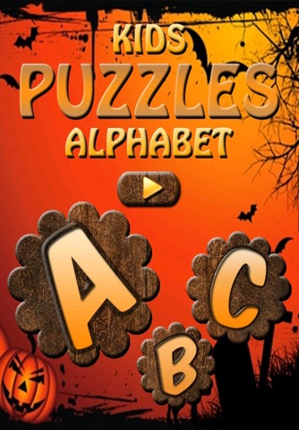 Halloween Games Kids First Step Puzzle - Halloween Alphabet screenshot 3