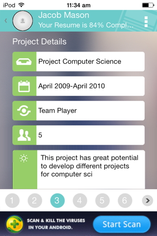 Resume Developer - Create resume on the Go screenshot 2