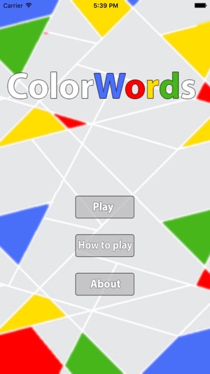 Colour Words