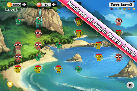 Monkey Party Pop in Wonderland: A New Banana Champion screenshot 3