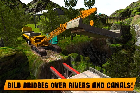 Bridge Builder: Crane Driving Simulator 3D Full screenshot 3