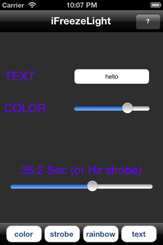 iFreezeLight screenshot 4