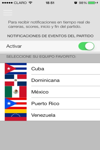 Serie del Caribe Movil screenshot 3