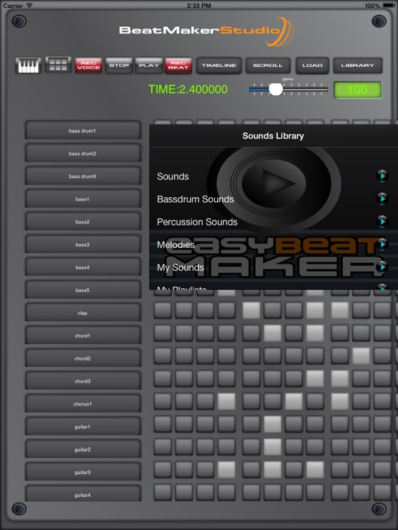 Beatmaker Studio HD screenshot-4