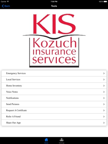 Kozuch Insurance Services HD screenshot 2