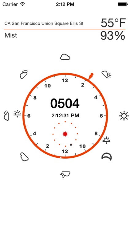 Weather Clock 24 Free