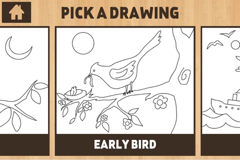 Color It Puzzle It: Birds Lite screenshot 2