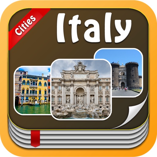 Italy Vacation - Offline Map City Travel Guides - All in One icon