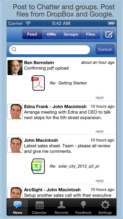 RocketSales for Salesforce and Chatter : Contact Management and Activity Logger screenshot-4