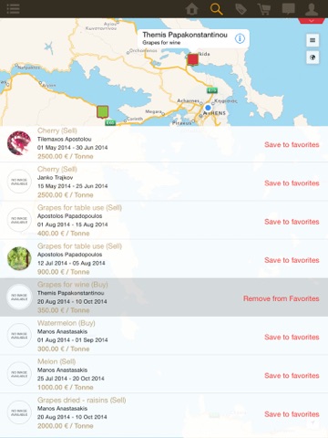 totheshelf - linking growers to world traders * for iPad screenshot 3