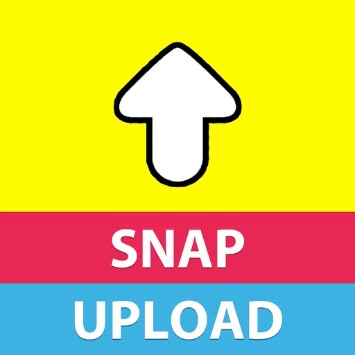 EasyUp Free For Snapchat - Send photos & videos from your camera roll icon