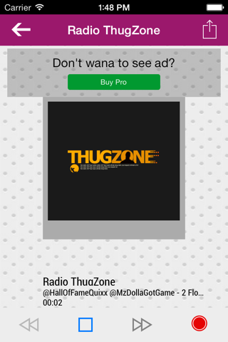 Hip Hop Radio! screenshot 2