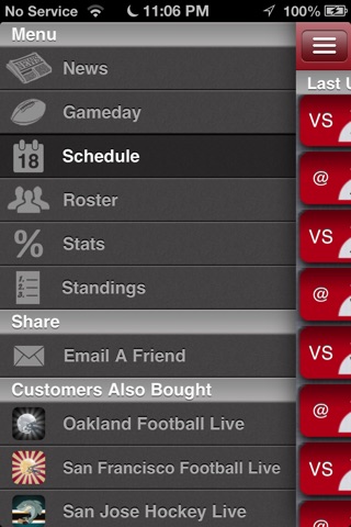 Stanford Football Live screenshot 2